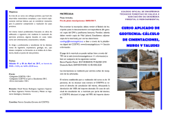 cimentaciones, muros y taludes - e