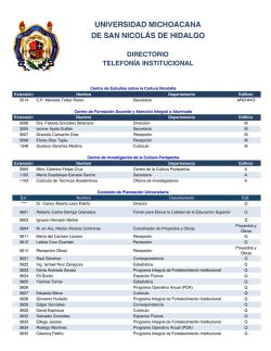 Versi&oacute;n para imprimir - Universidad Michoacana de San Nicol&aacute;s de