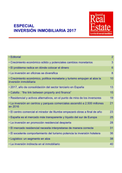 especial inversi&oacute;n inmobiliaria 2017