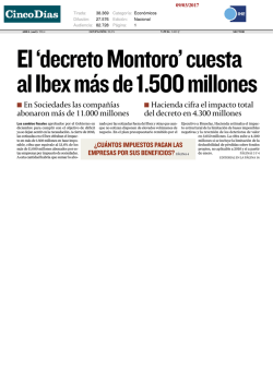 Los &uacute;ltimos cambios fiscales cuestan a las firmas del Ibex m&aacute;s de