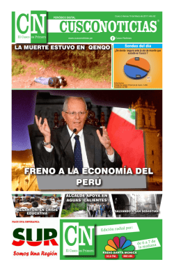 NOTICIAS CUSCO