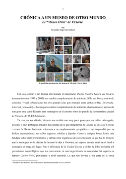 CR&Oacute;NICA AUN MUSEO DE OTRO MUNDO- MUSEO OVNI DE VICTORIA ENTRE R&Iacute;OS