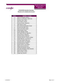 Adjudicacion ajustador montador