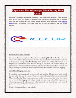 Experience The Advantages When Buying Shoes Online