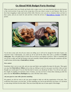 Go Ahead With Budget Party Hosting