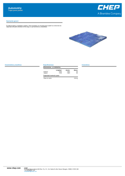 Automotive  Pallet Lid